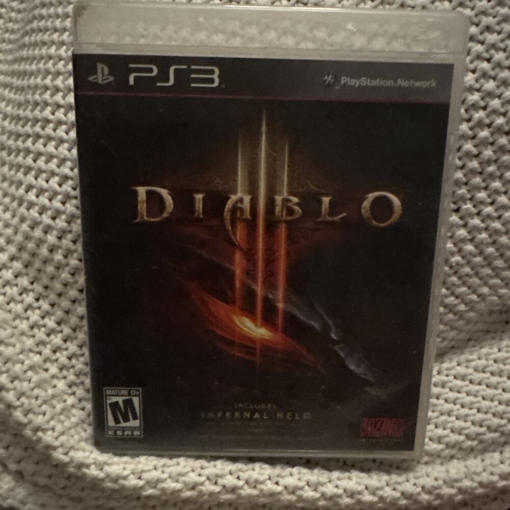 Diablo III 3 Sony PlayStation 3 PS3 Video Game